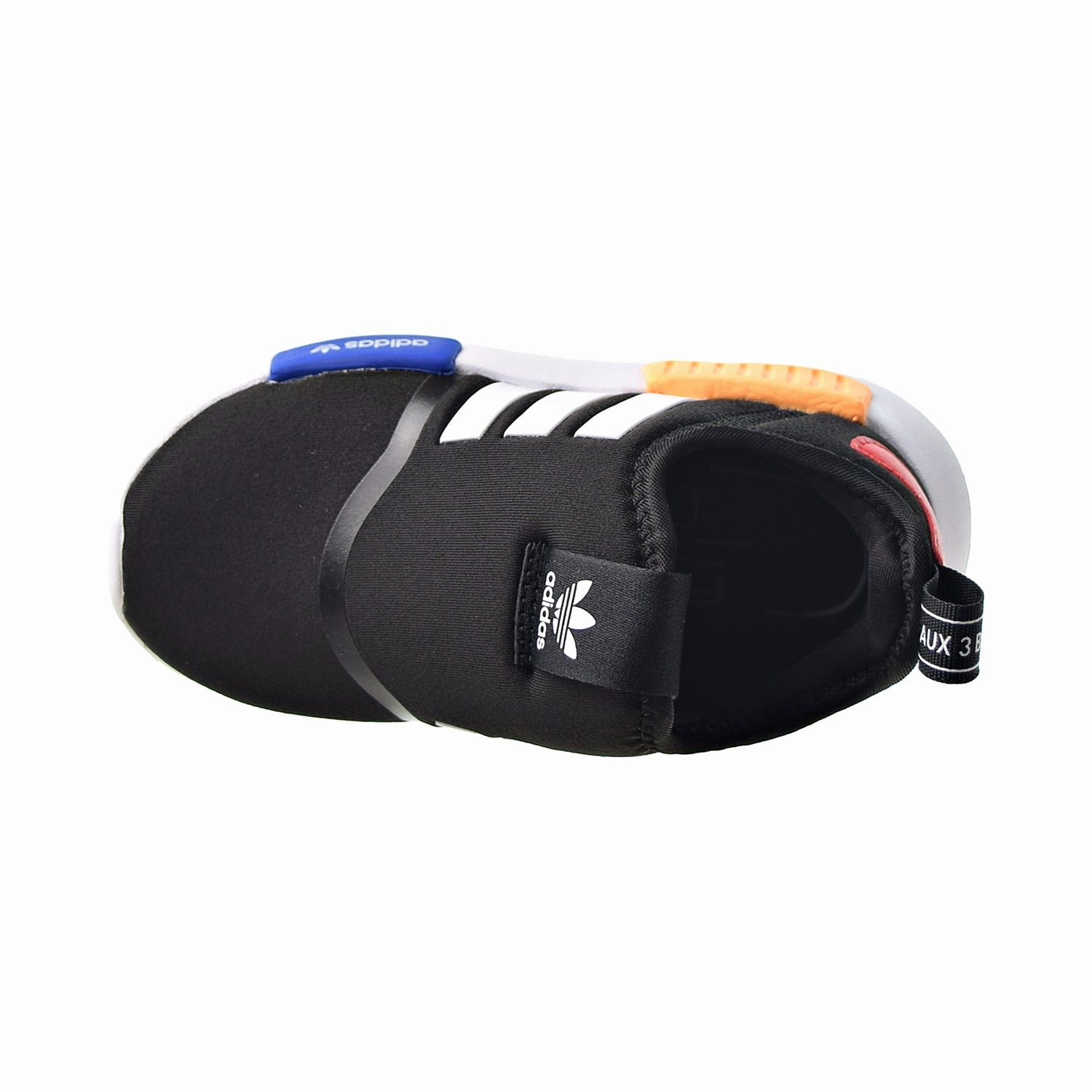 Best Shoe For Running Marathon Adidas NMD 360 I Toddlers' Slip-On Shoes Black-White-Solar Gold