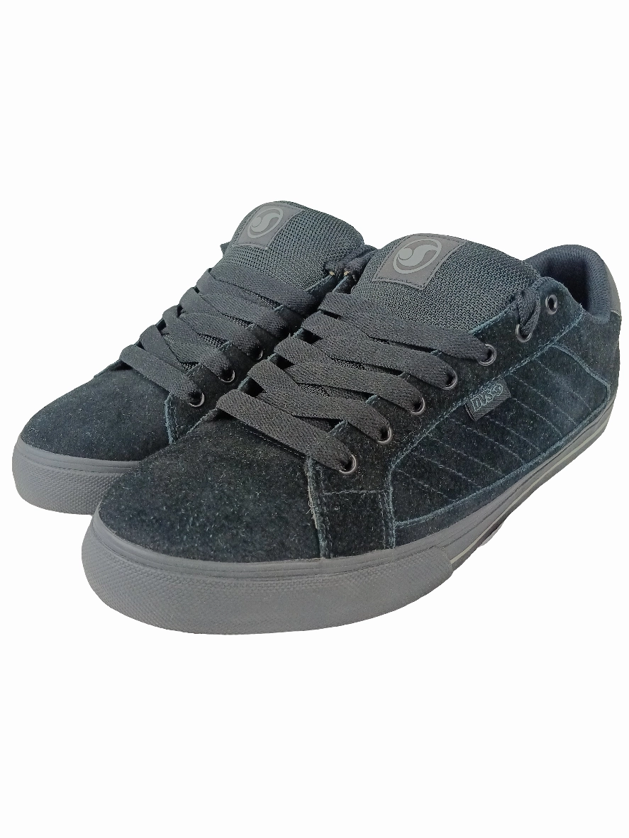 Boots For Slender Calves DVS Refresh Black Suede Reflective Mens Size 11.5 Shoes