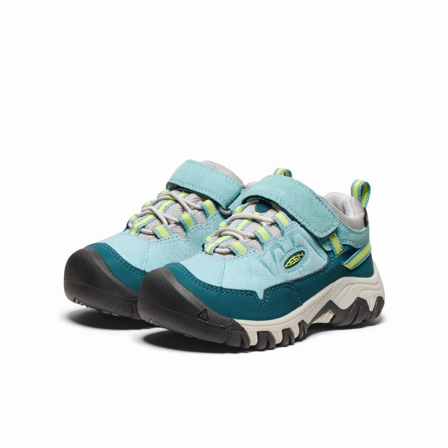Little Kids' Targhee IV Waterproof Hiking Shoe  |  Reef Waters/Daiquiri Green Hiking Shoes For Angels Landing