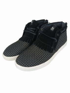 Diamond Jasper Black US Mens Size 10.5 Shoes Chunky Ankle Boots