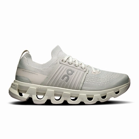 On Running Cloudswift 4 Running Shoe (Women) - Wolf/Sand Running Shoes Logo