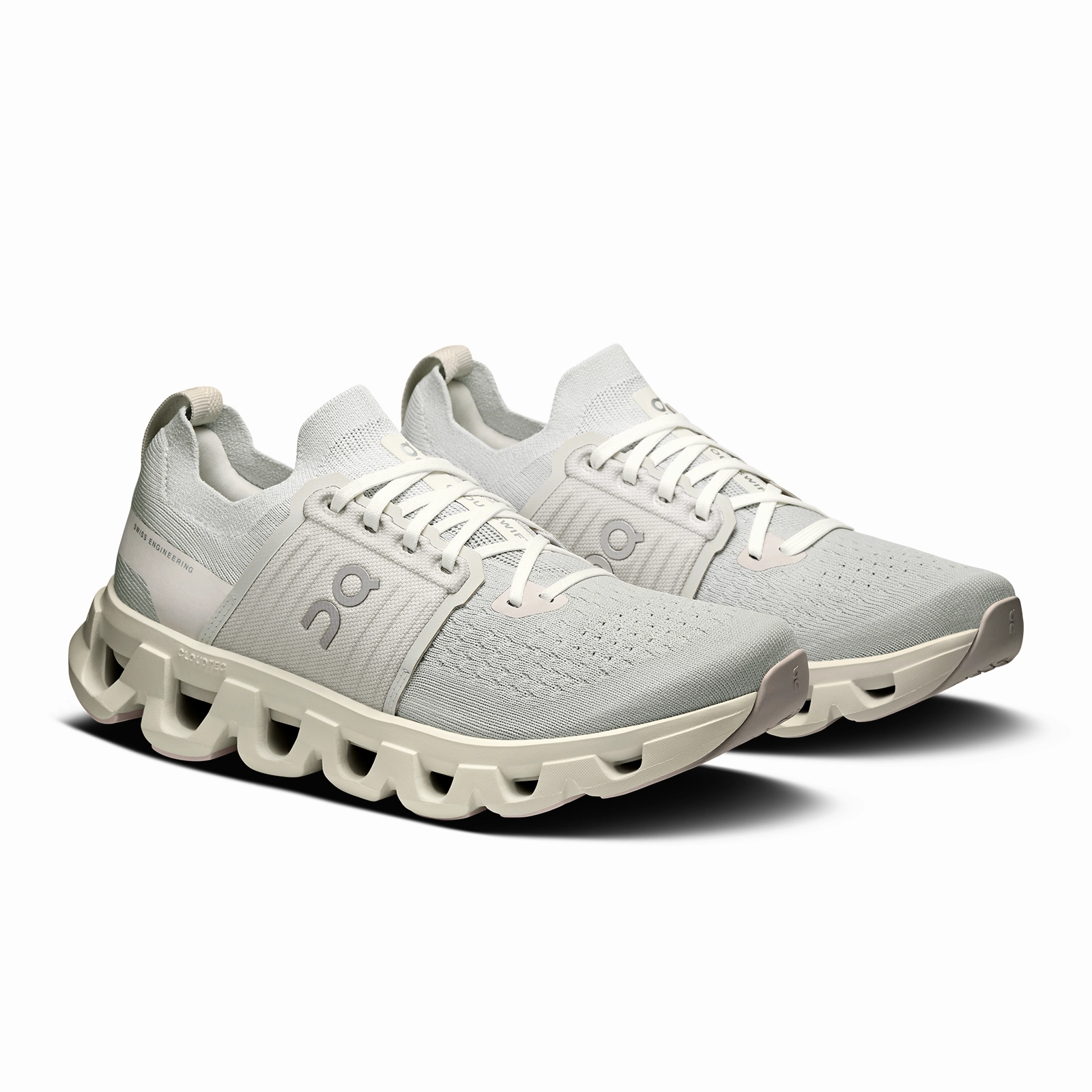 On Running Cloudswift 4 Running Shoe (Women) - Wolf/Sand Barefoot Trail Running Shoes