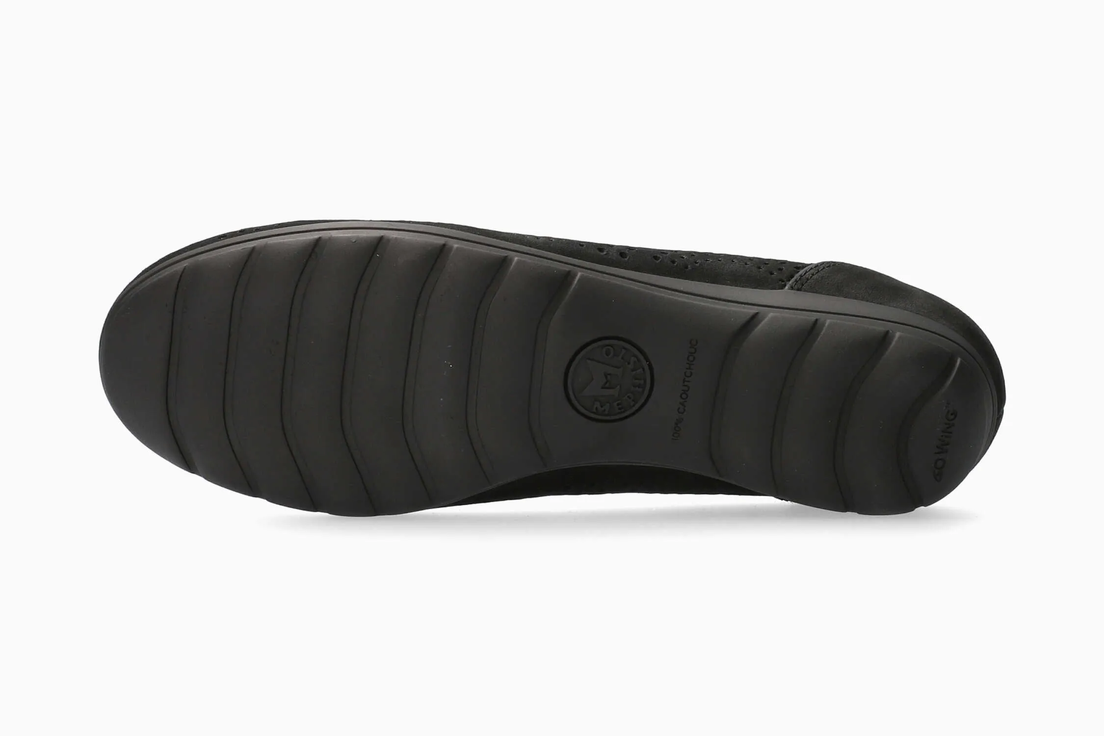 Elsie Perf - Black Flat Shoes With Good Support