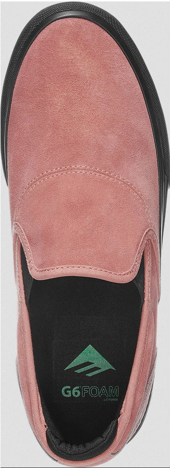 Skate Shoes Design Emerica - Wino G6 Slip-On Shoes | Coral