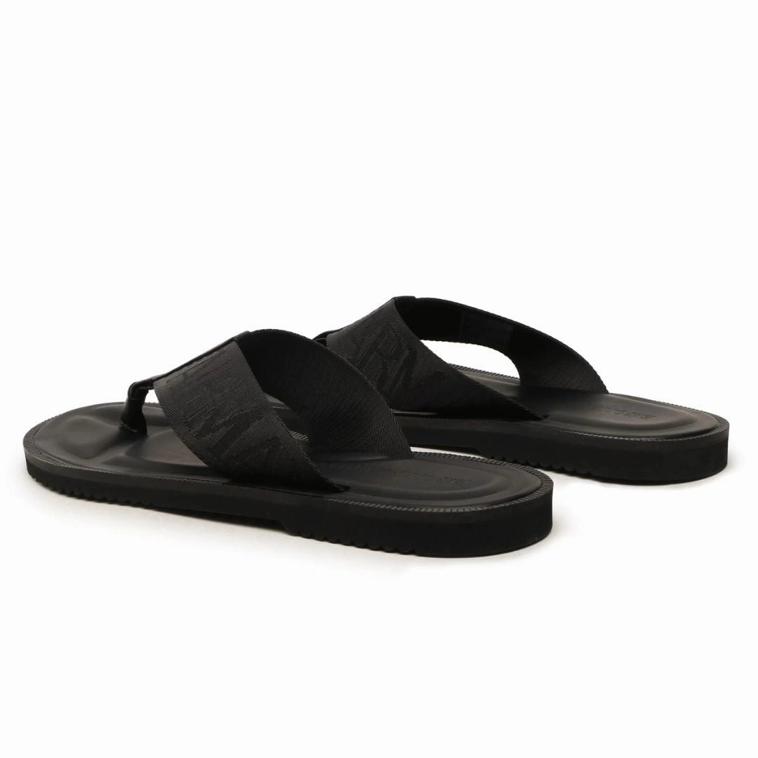 Fancy Wedge Flip Flops EMPORIO ARMANI Flip-Flops X4Q003-BLK