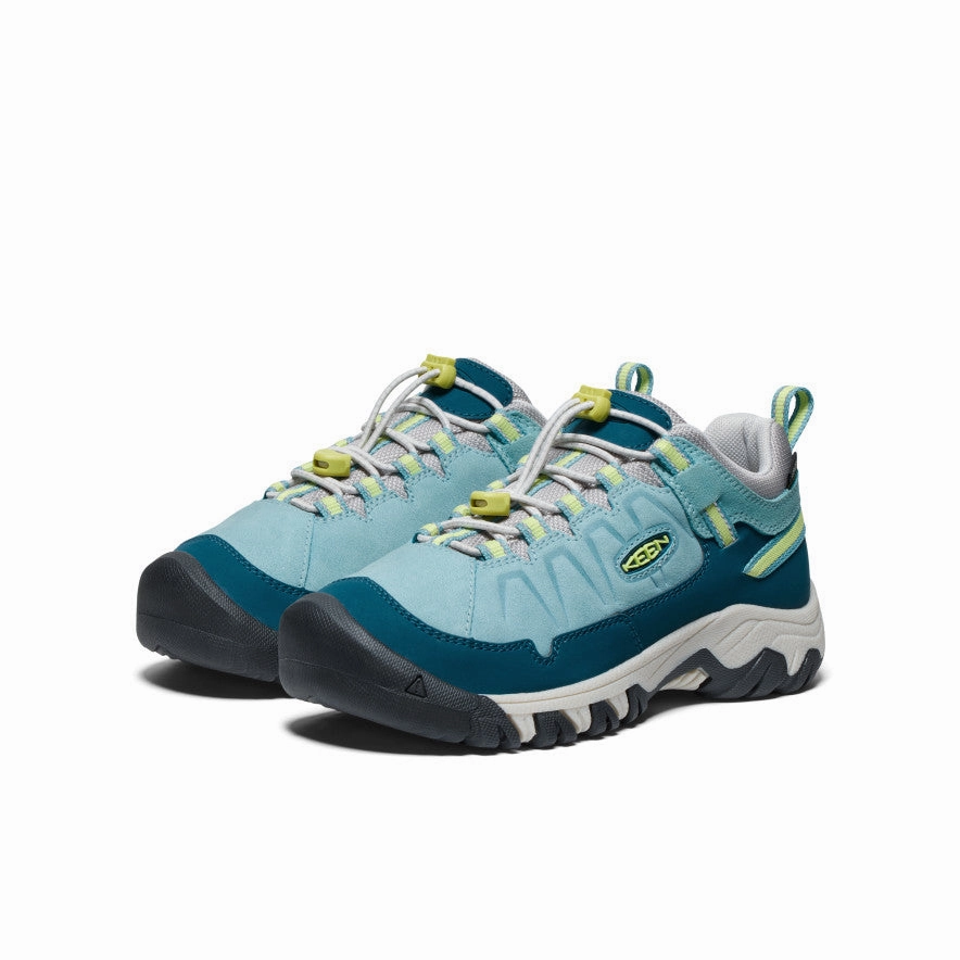 Hiking Shoes Cold Weather Big Kids' Targhee IV Waterproof Hiking Shoe  |  Reef Waters/Daiquiri Green