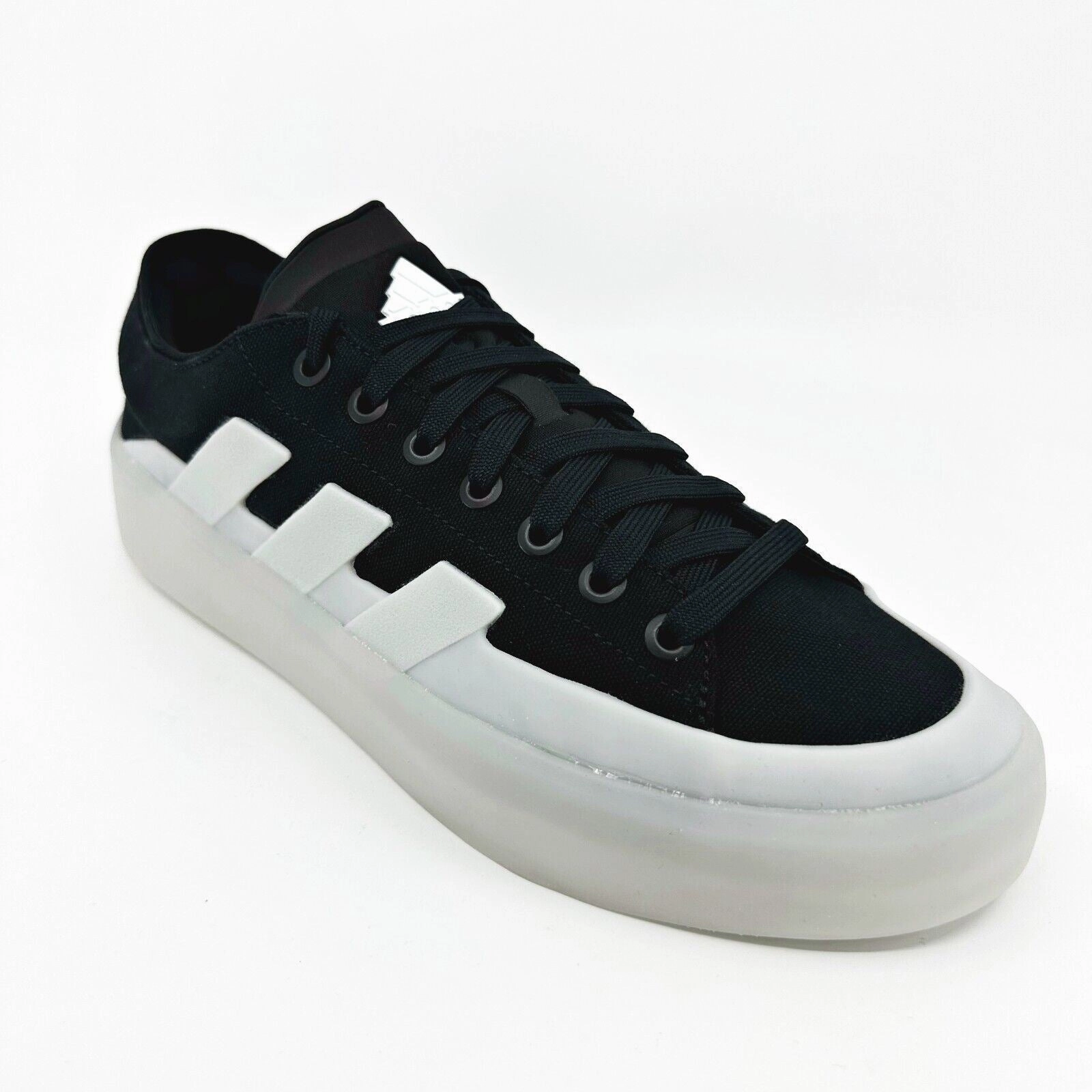 Adidas Znsored Black White Mens Skateboarding Shoes HP5987 Softest Adidas Shoes
