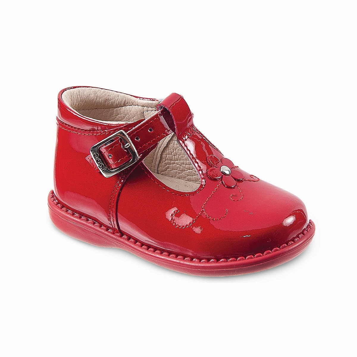 DG-765 - Red Patent Leather - Dogi Kids Shoes Trail Runner Or Hiking Shoes
