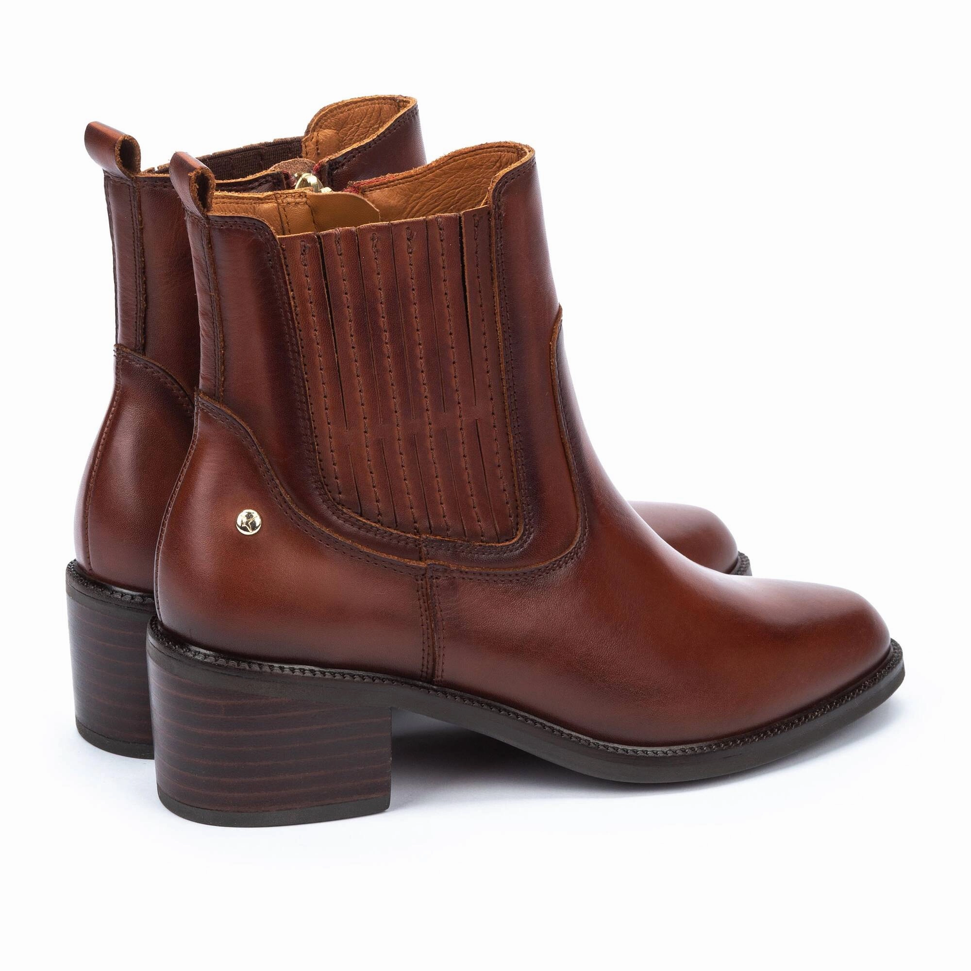 Pikolinos Bacarot Leather Ankle Boots Women's Superstar Casual Shoes