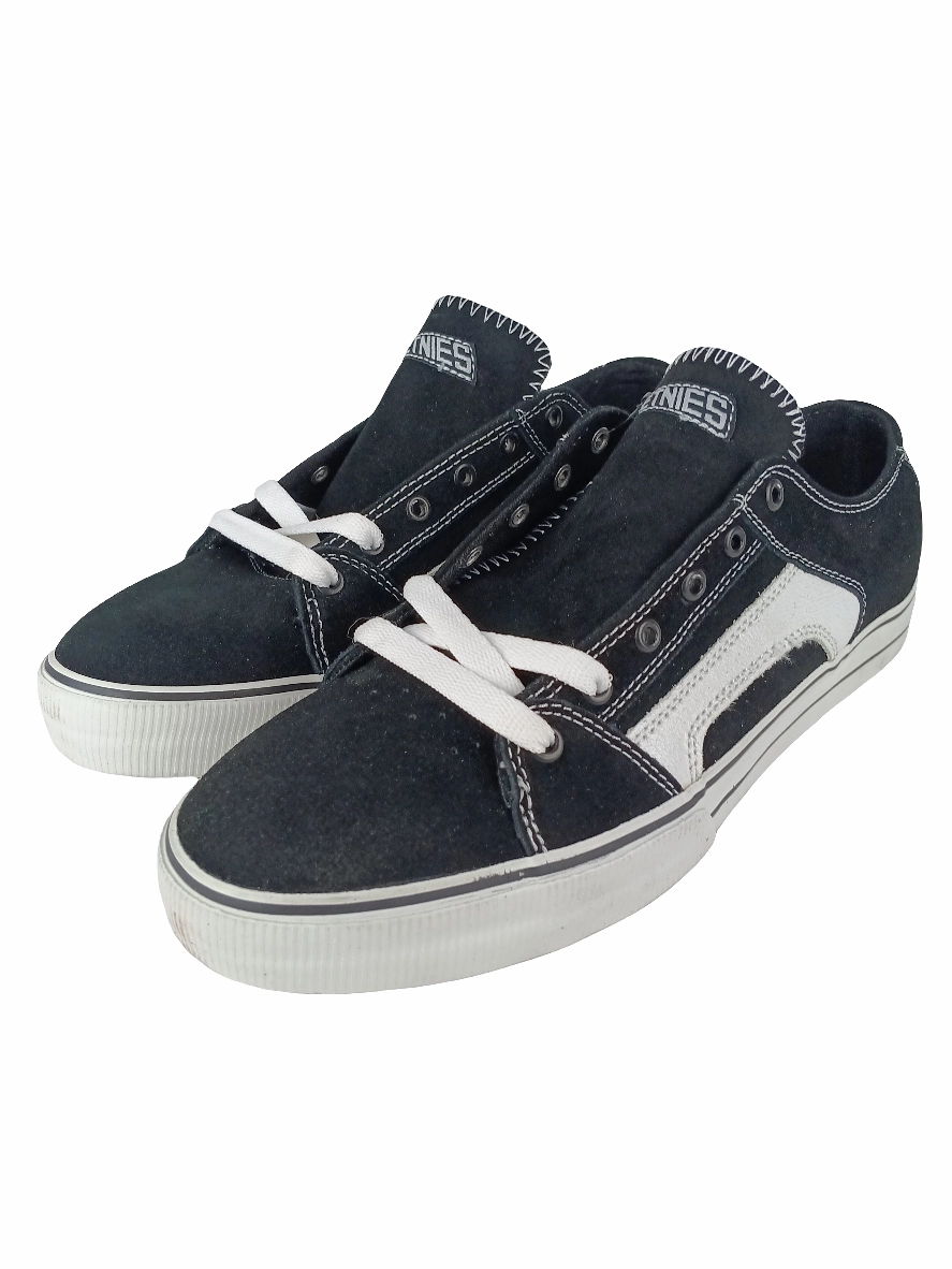 American Cowboy Boots Etnies RSS Black White US Mens Size 10.5 Shoes