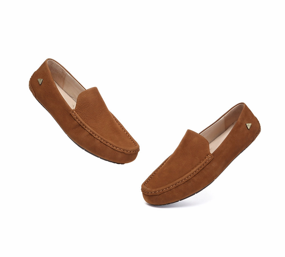 EVERAU Men Suede Leather Casual Summer Moccasins Morris Best Casual Shoes Under 500