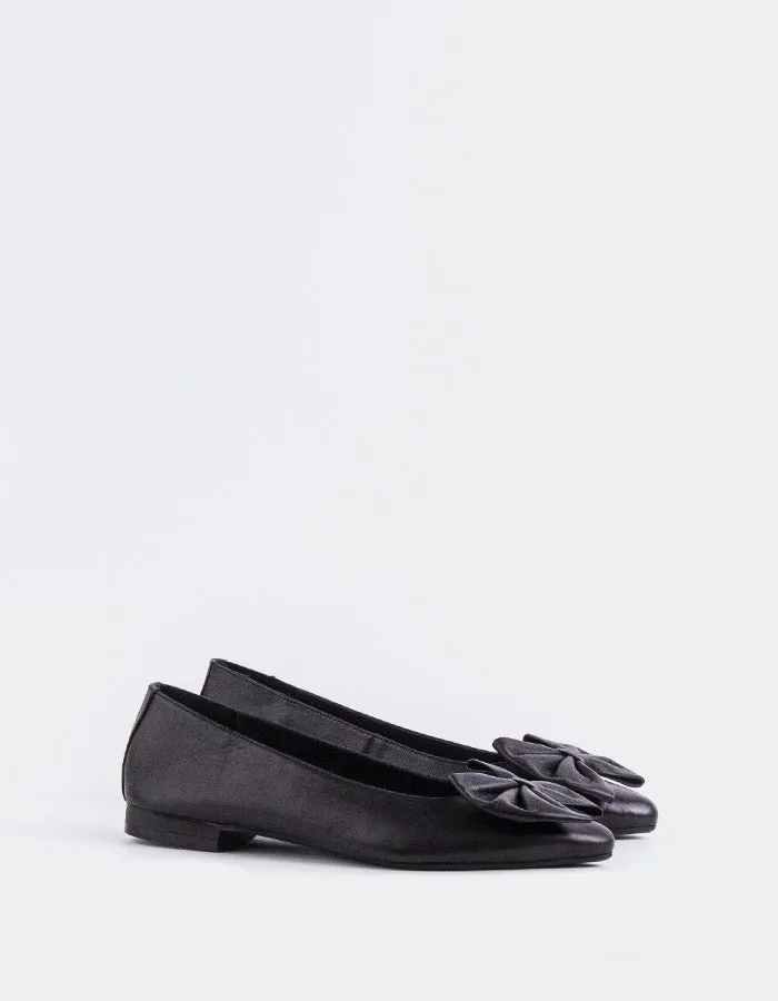 Flat Shoes Images Ulwin Black Leather