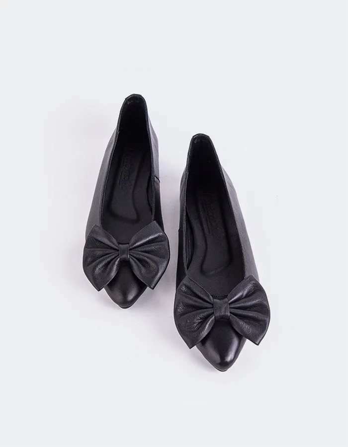 Formal Shoes For Flat Feet Ulwin Black Leather