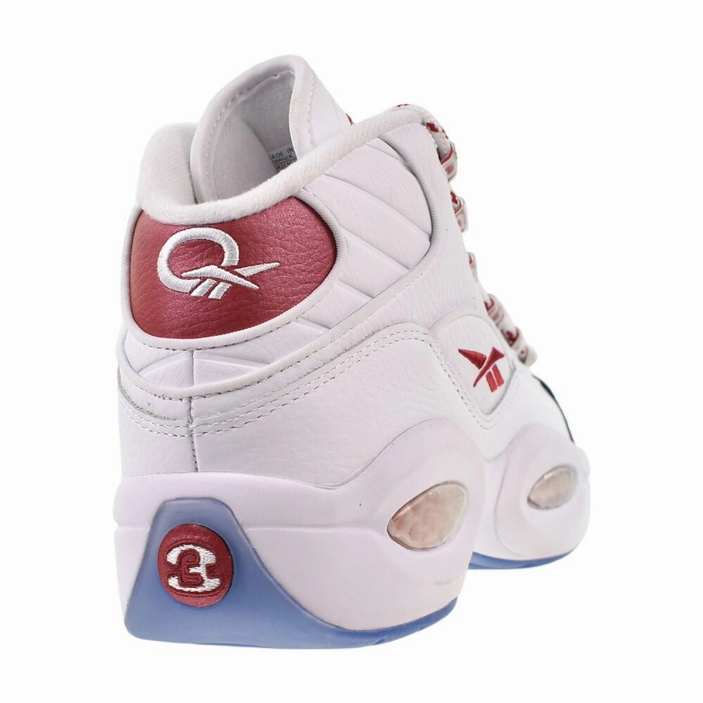 Reebok Question Mid Men's Shoes Footwear White/Vector Red Toms Donovan Casual Shoe