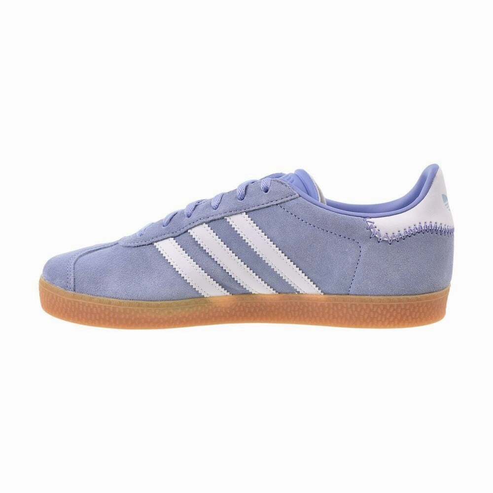 Adidas Walking Adidas Gazelle J Big Kids' Shoes Blue Spark/White/Clear Sky  ji2008