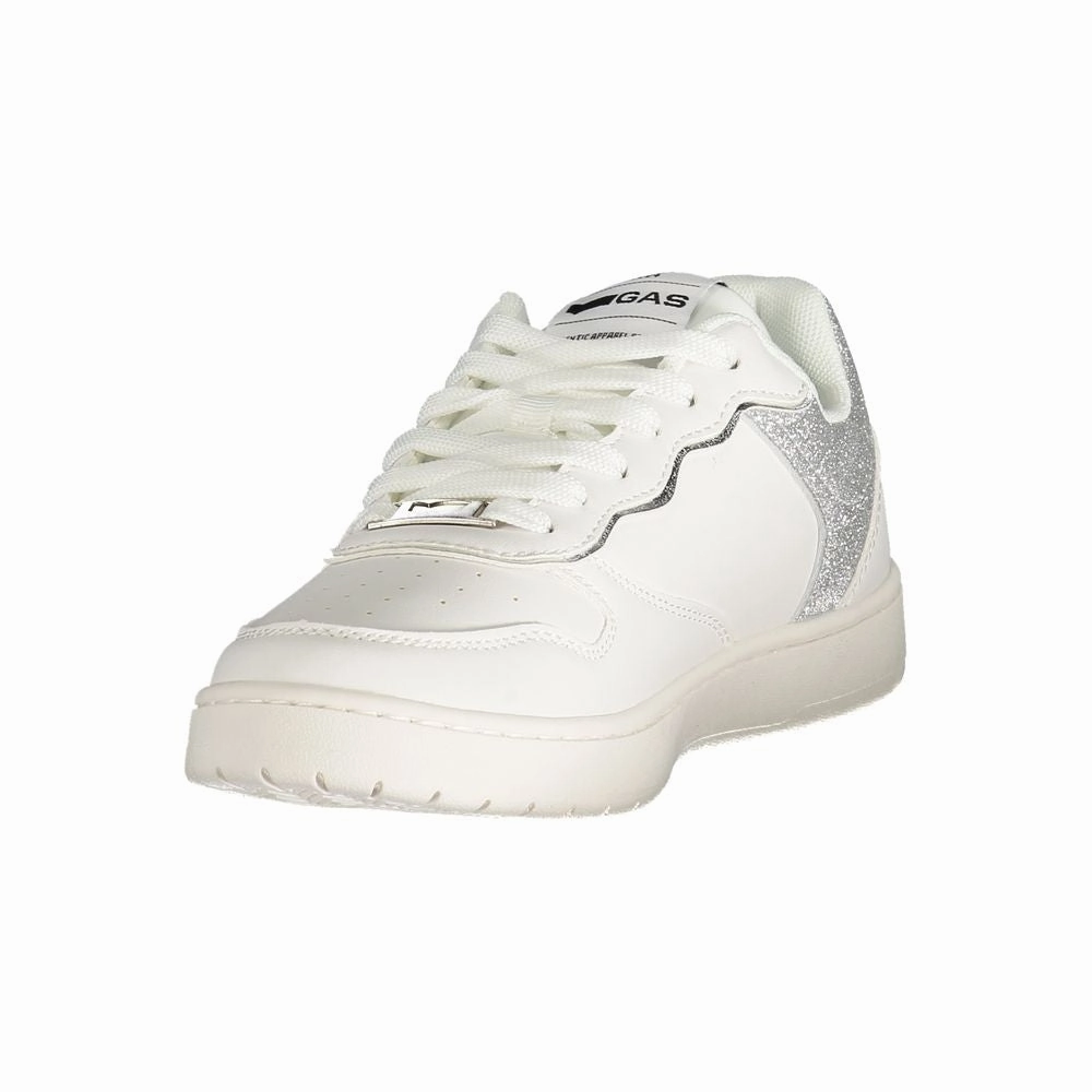 Casual Shoes For Women Gas White Polyester Women Sneaker