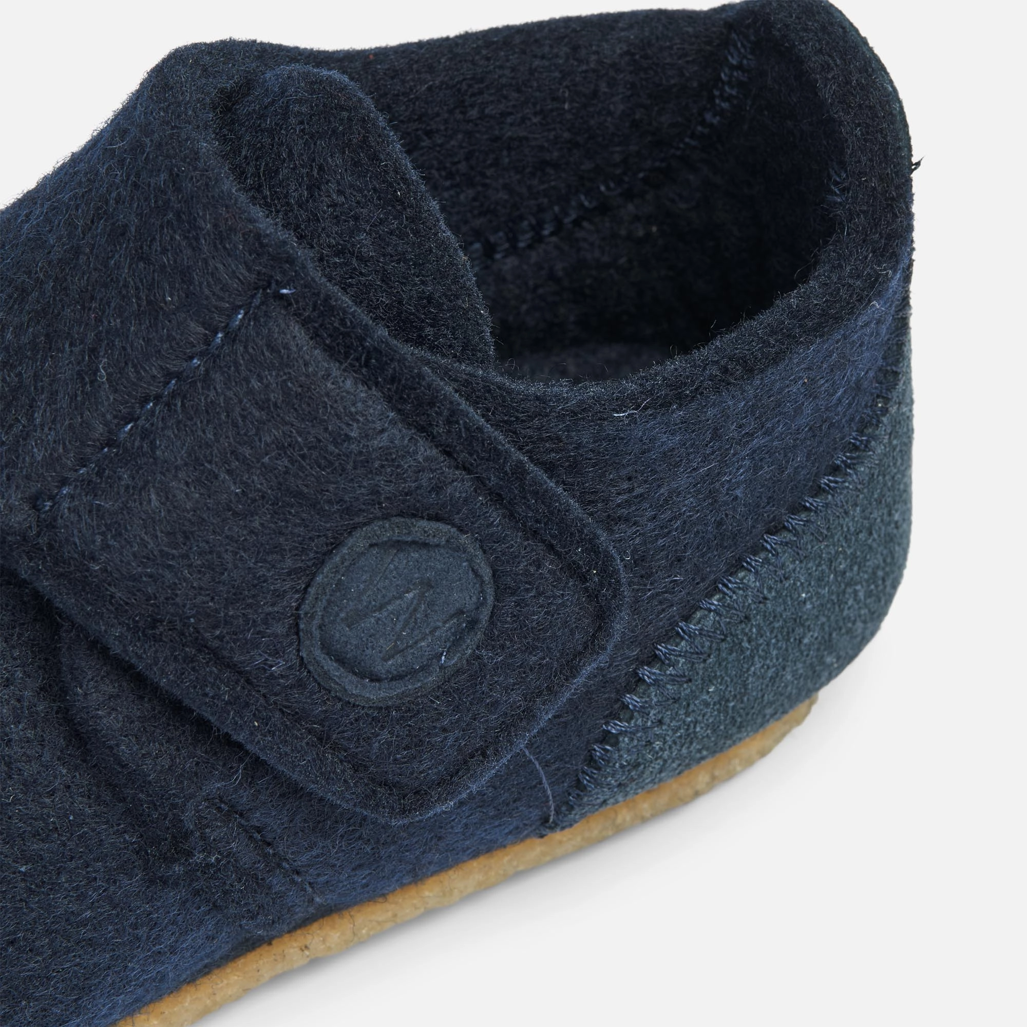 Safety Slippers Marlin Felt Home Shoe - navy