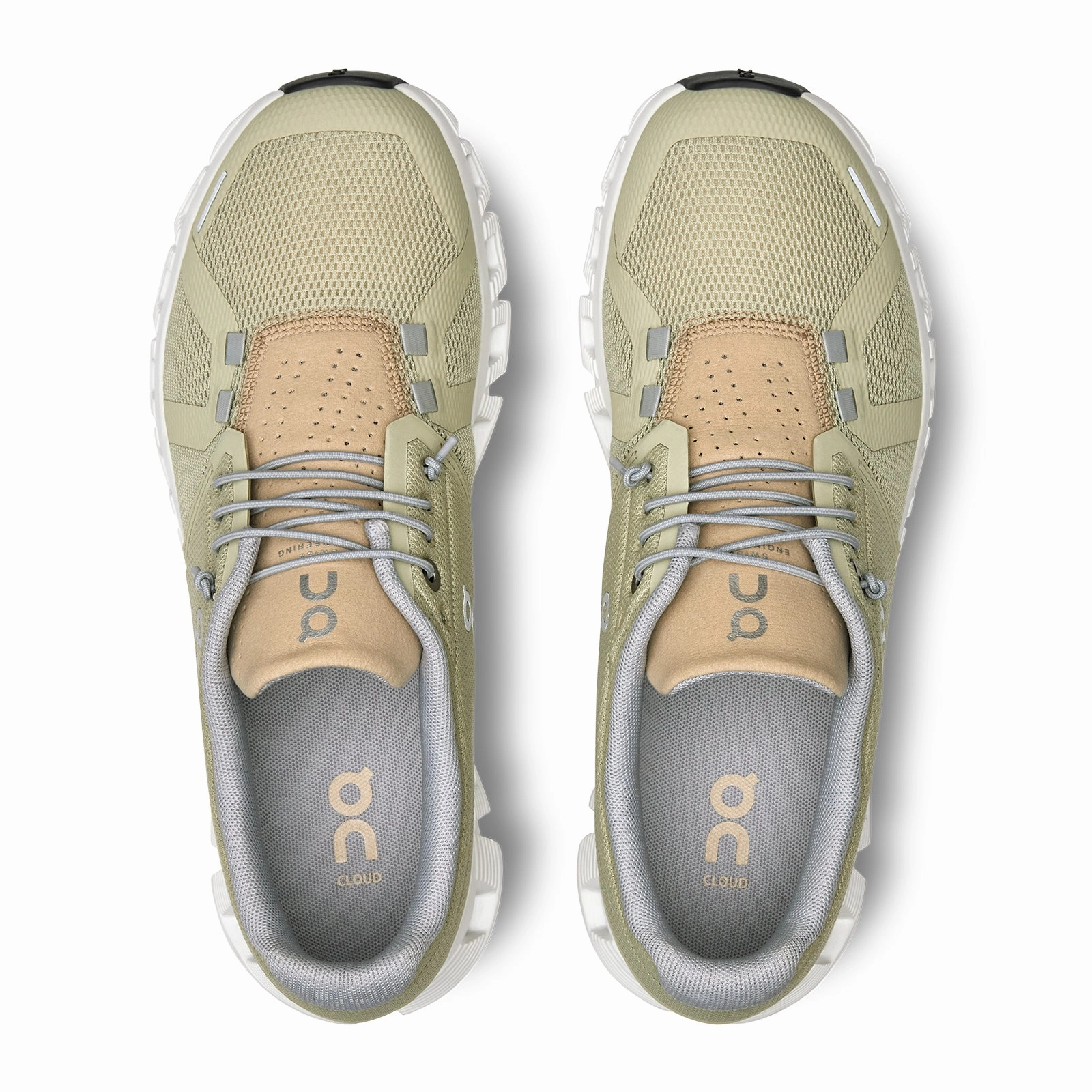 On Running Cloud 5 Running Shoe (Women) - Haze/Sand Running Shoes Hurt Feet