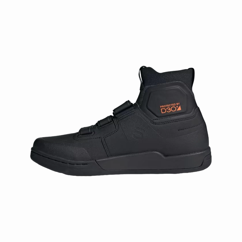 Adidas Ae 1 Shoes Five Ten Freerider Pro Mid VCS Flat Pedal Shoe - Core Black-Solar Red-Gray Three