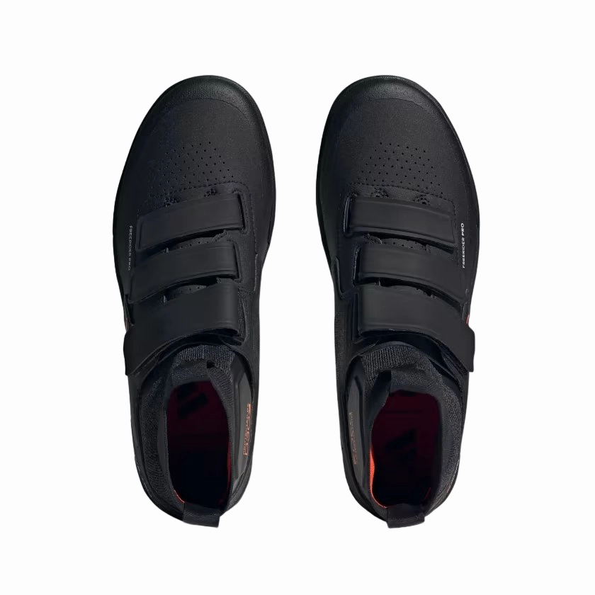 Adidas Ultraboost Golf Shoes Five Ten Freerider Pro Mid VCS Flat Pedal Shoe - Core Black-Solar Red-Gray Three