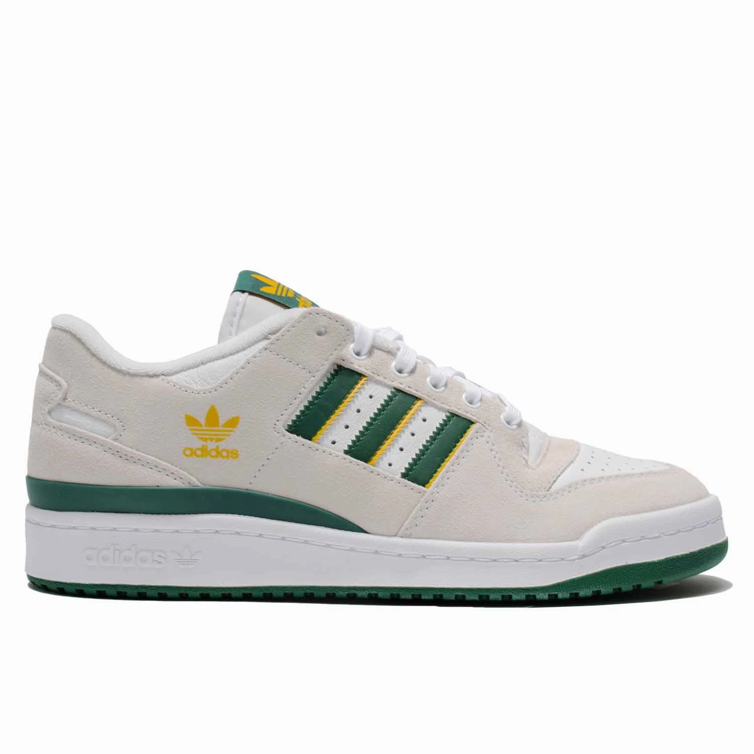 Adidas - Forum 84 Low ADV - Crystal White/Dark Green Adidas Cna Shoes