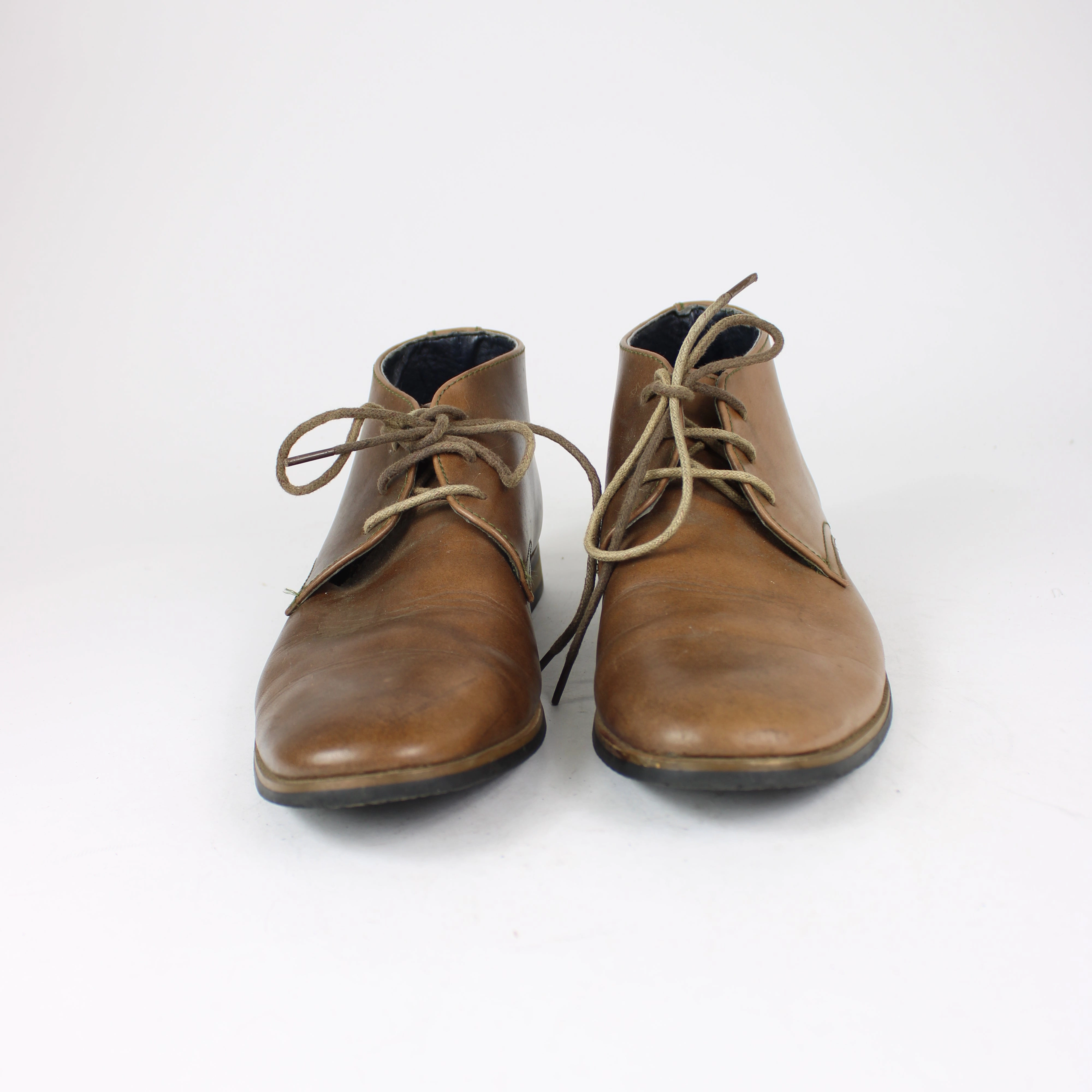 Marco Gianni Brown Leather Boots Spurs Boots