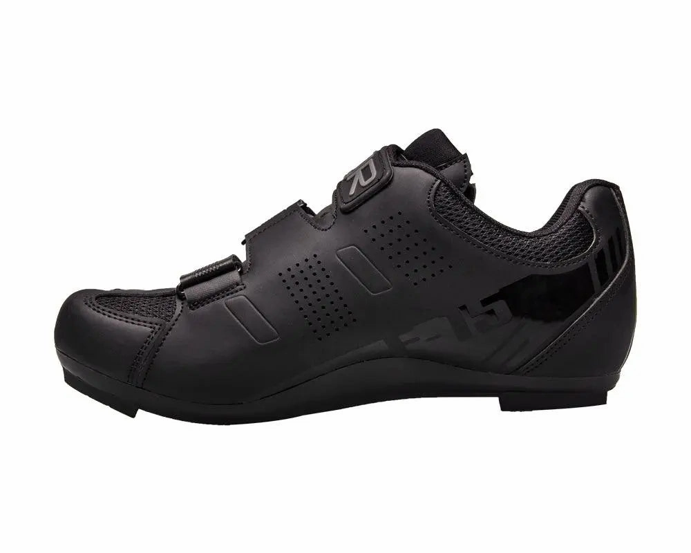 FLR F-15 Road Cycling Shoes  (Black) Symmetrical Climbing Shoes