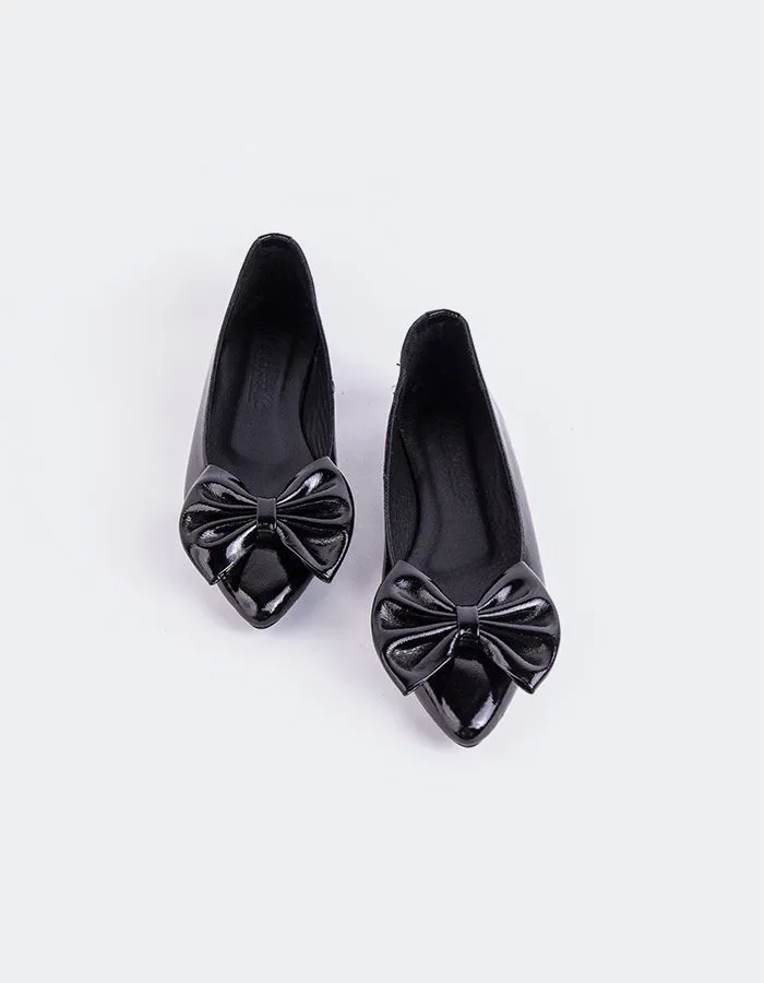 Paul Green Shoes Flats Ulwin Black Patent
