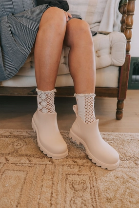 Flat Knee High Boots FREE PEOPLE - High Street Rain Boots