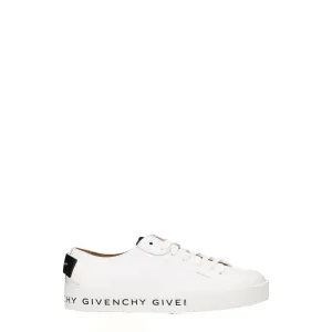 Closed Toe Dress Shoes Givenchy White Leather Low Top Sneakers