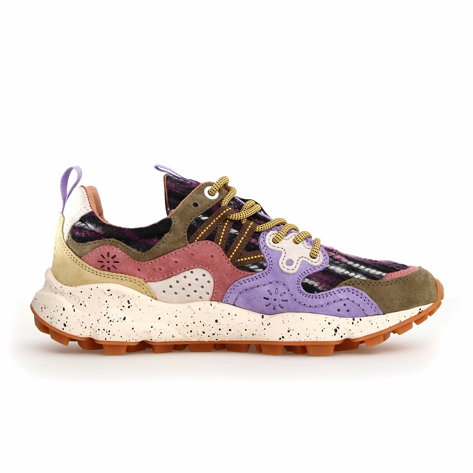 Flower Mountain Yamano 3 Sneaker (Women) - Light Brown/Violet Trail Running Shoes 2020