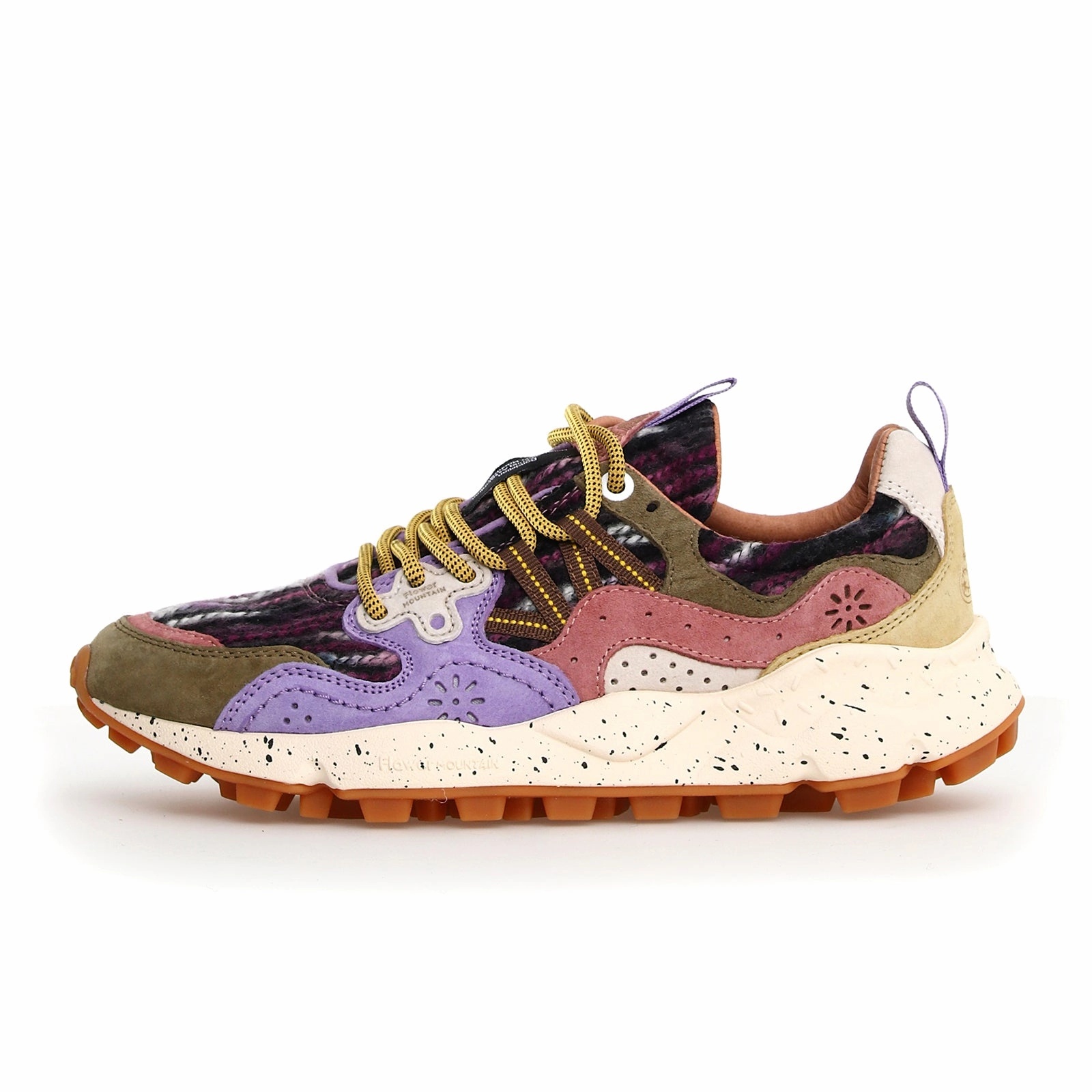 Best Outdoor Running Shoes Flower Mountain Yamano 3 Sneaker (Women) - Light Brown/Violet