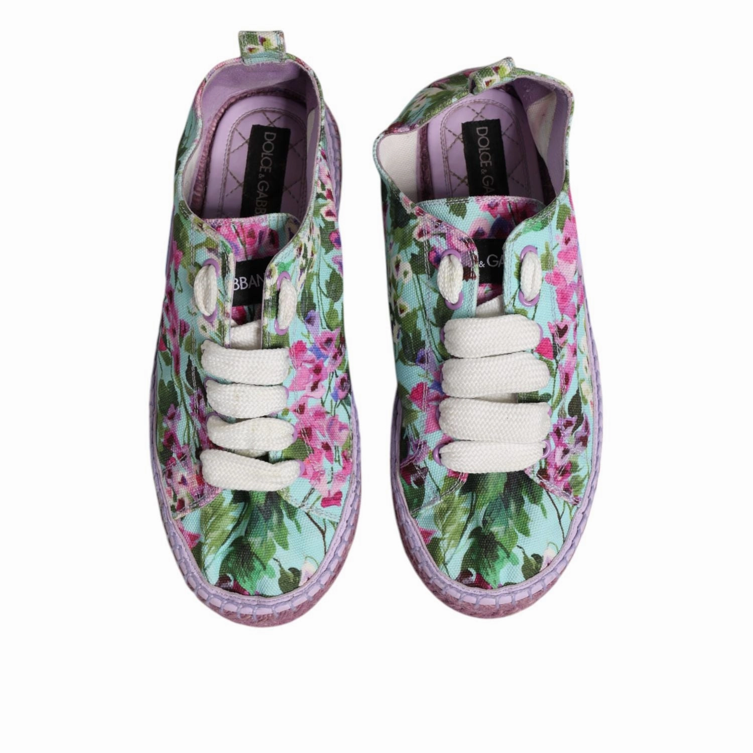 Dragon King Sneakers Dolce & Gabbana Multicolor Canvas Espadrilles Sneakers Shoes