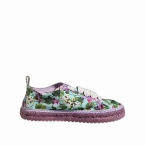 Bridal Party Sneakers Dolce & Gabbana Multicolor Canvas Espadrilles Sneakers Shoes