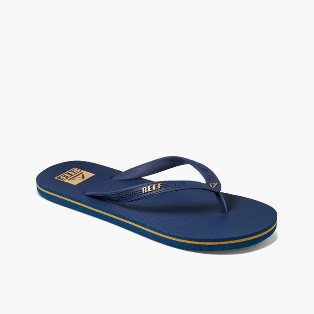 Reef Men's Seaside Flip Flop Navy - CI2723 Fish Shaped Flip Flops