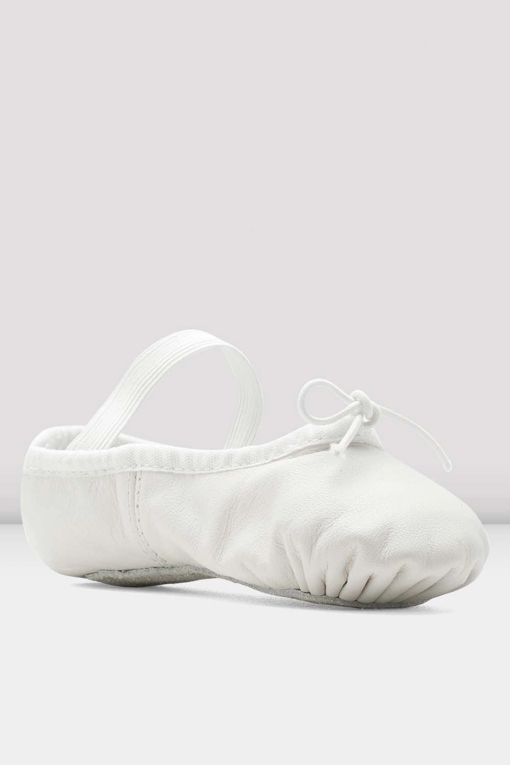 Girls Dansoft Leather Ballet Shoes