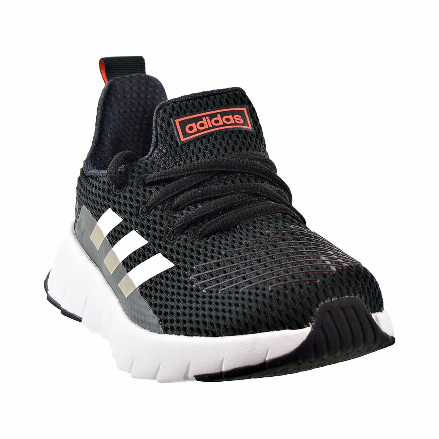 Adidas Running Asweego Kids Shoes Core Black/Cloud White/Solar Red Ghost Max Running Shoes