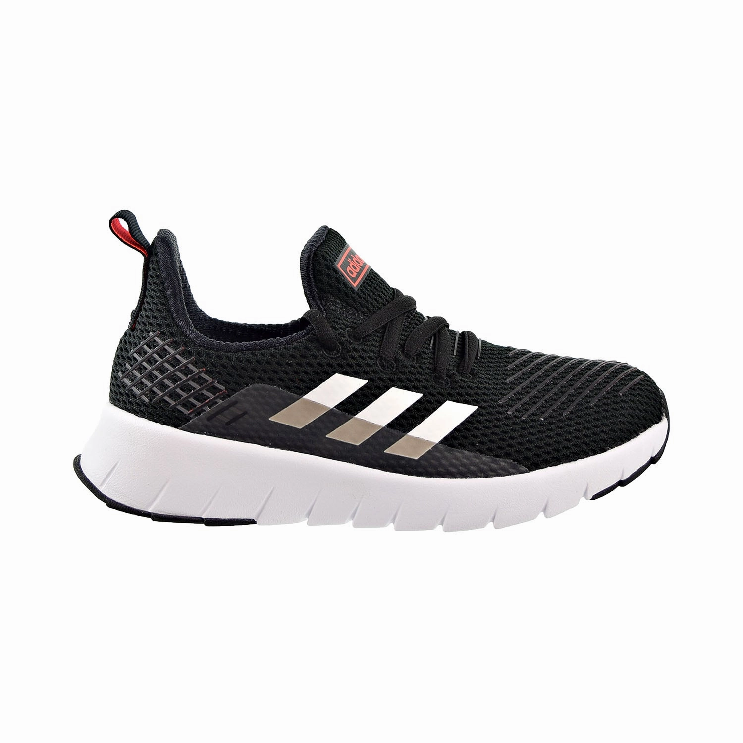 Best Running Shoes For Cushioning Adidas Running Asweego Kids Shoes Core Black/Cloud White/Solar Red