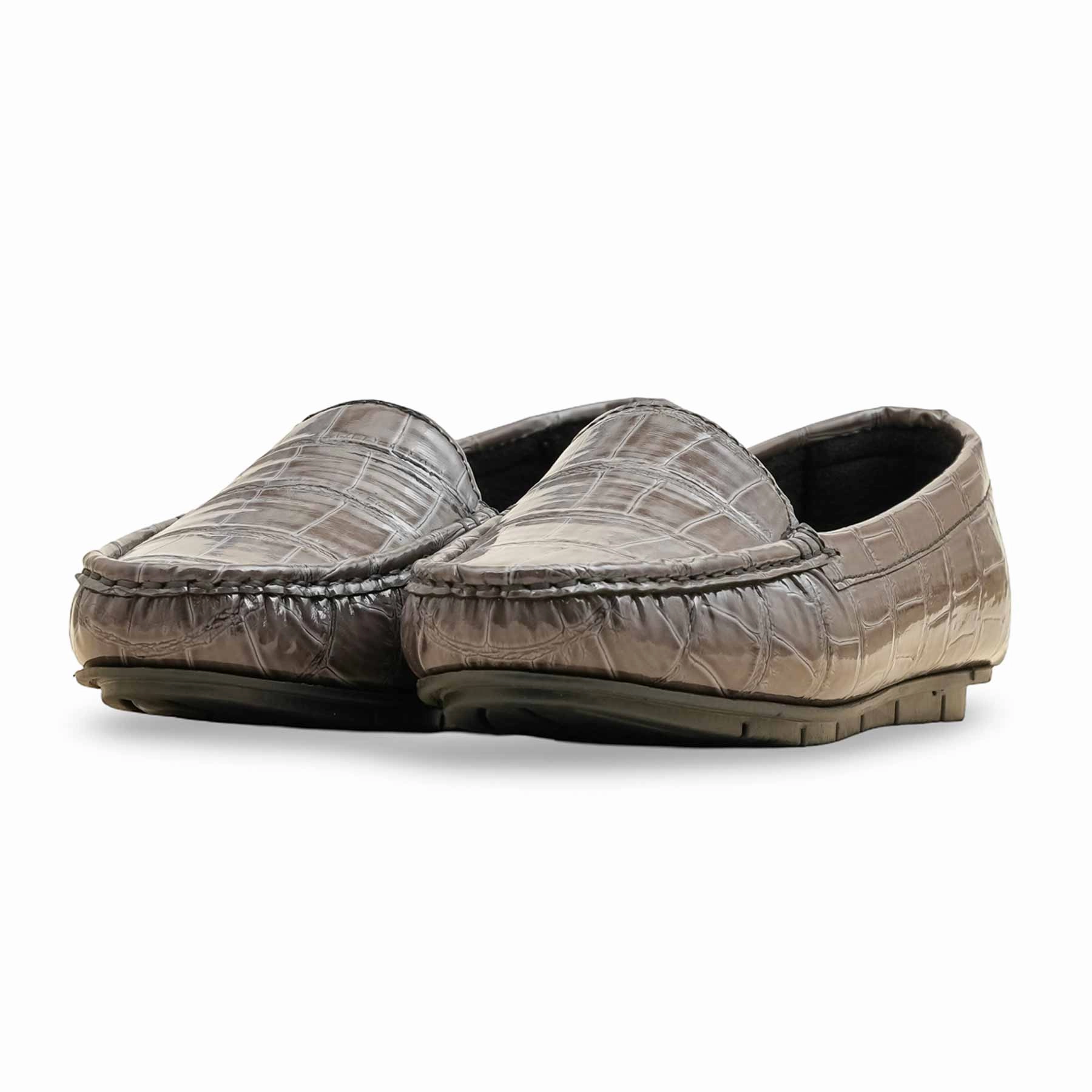 Casual Athletic Running Shoes Grey Moccasin For Women WN4507