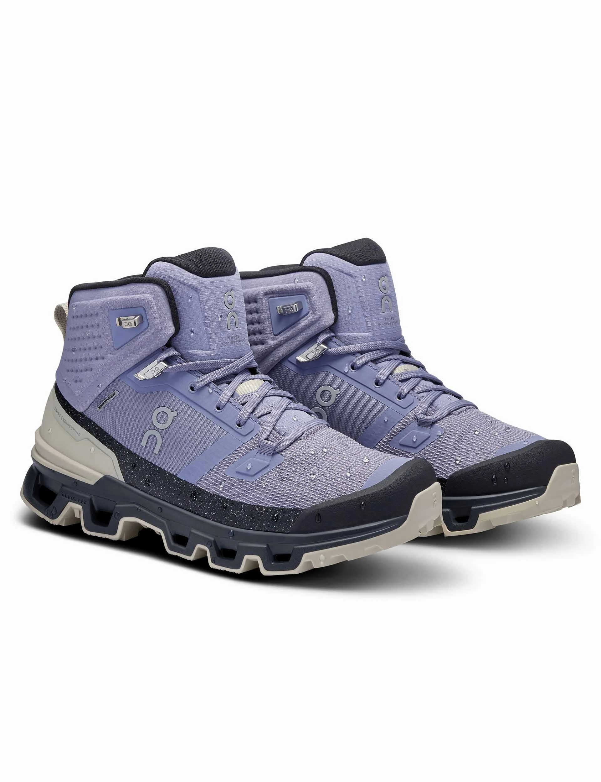 Cloudrock 2 Waterproof - Feather/Black Best Mid Height Hiking Shoes