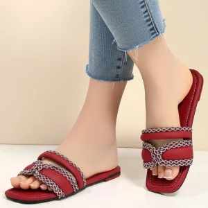 M0587 flat slipper-R32-4 Tahari Ballet Flat Shoes