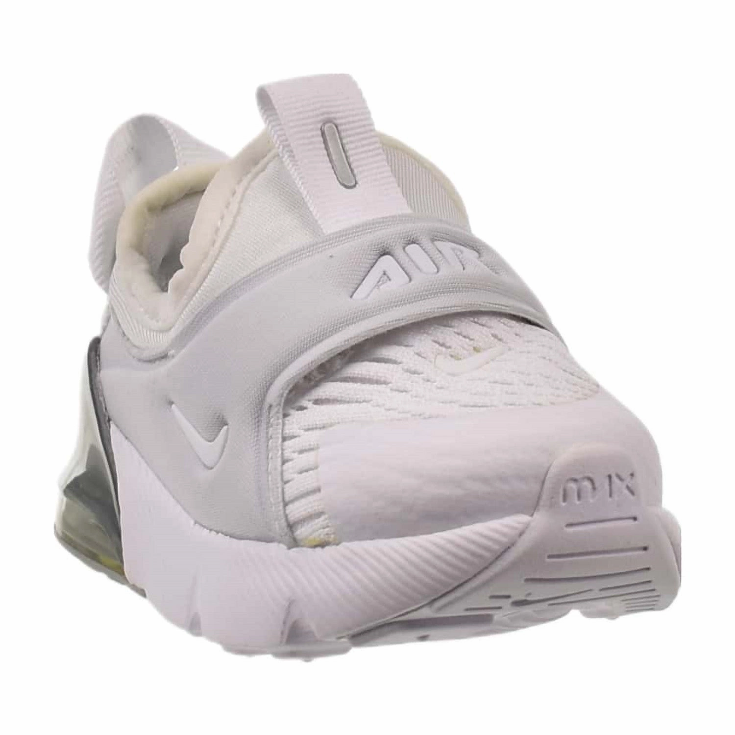 Amazon Asics Tennis Shoes Nike Air Max 270 (TD) Toddlers' Shoes White-Metallic Silver