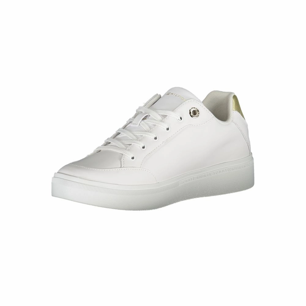 Tommy Hilfiger White Leather Women Sneaker Sneakers Black Friday