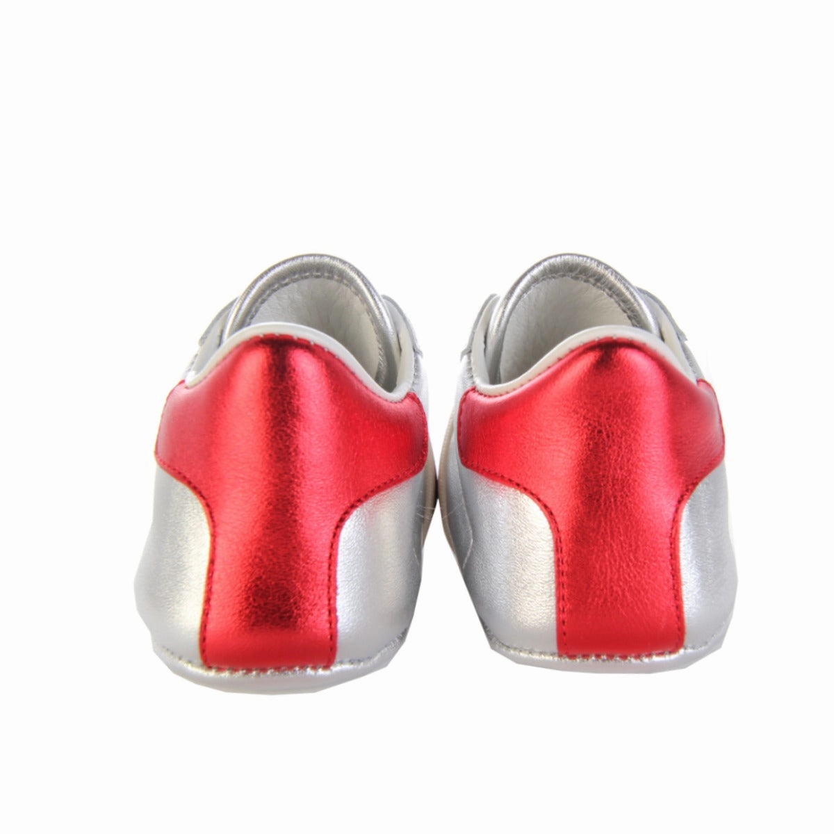 Gucci Kids Silver Ace Shoes With Gucci Stripe Best Place To Resole Climbing Shoes