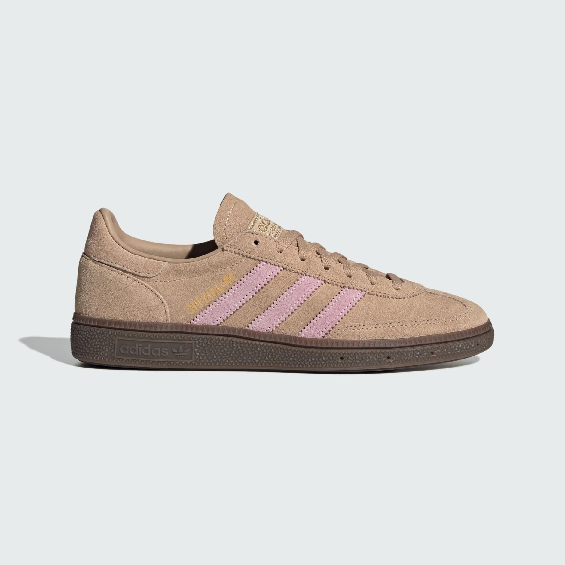 Dopest Adidas Shoes HANDBALL SPEZIAL SHOES - Warm Sandstone / Clear Pink / Gum