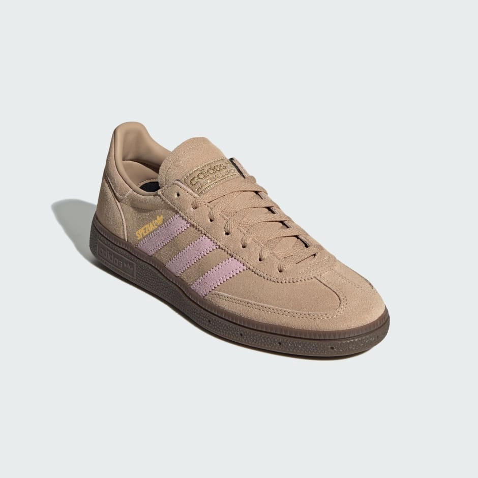 Adidas Tennis Classic Shoes HANDBALL SPEZIAL SHOES - Warm Sandstone / Clear Pink / Gum