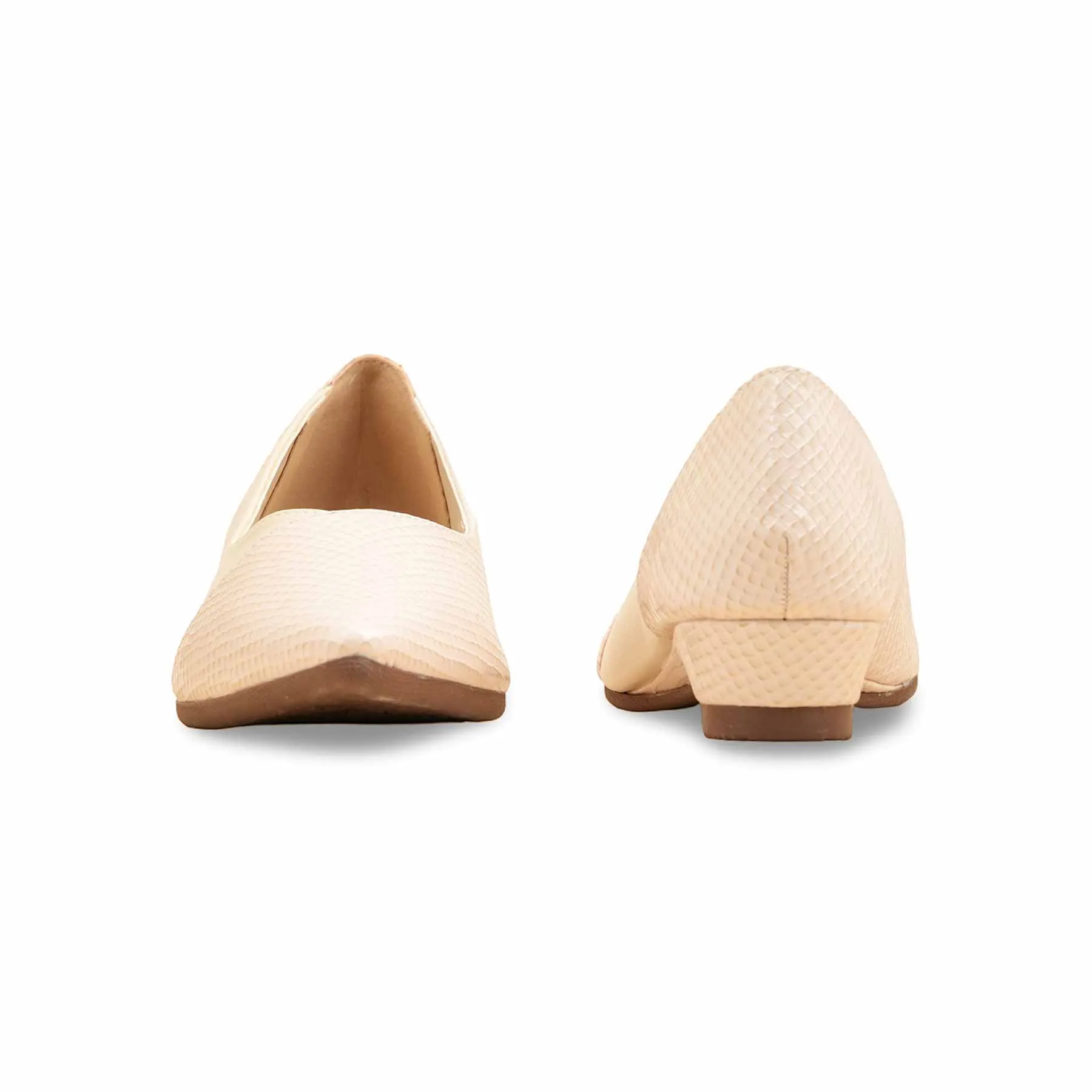 Emergency Flats Shoes Beige Women Pumps WN1214