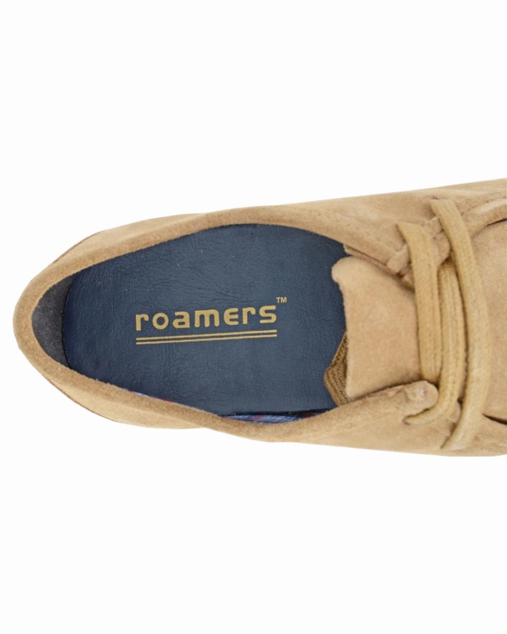 Casual Shoes No Laces Roamers Mens 2 Eyelet Apron Trapper Shoes