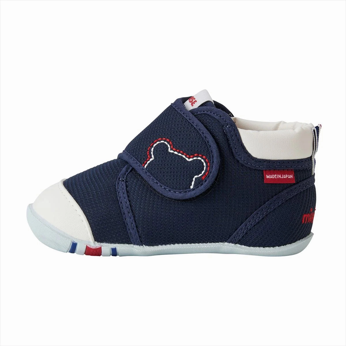 Miki House My First Walker Shoes - Classic Navy For Planters Fasciitis Best Walking