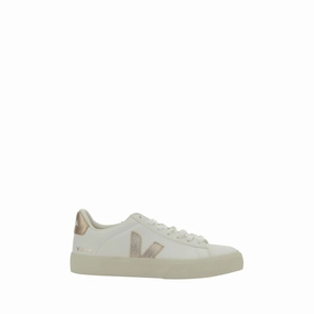 Veja White Calf Leather Bos Taurus Low Top Sneakers Sneakers Crocs